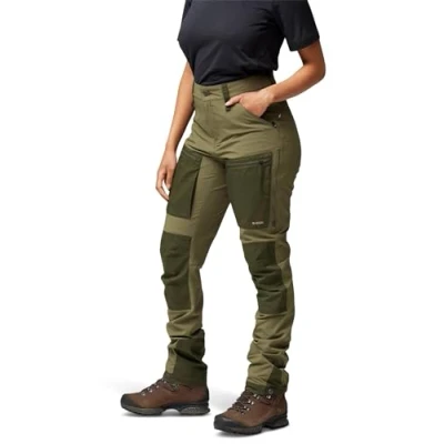 Image de Fjällräven Femme Keb Agile Trousers W Pants, Laurel Green Deep Forest, 32 EU