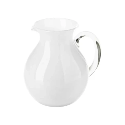 Image de Guzzini Carafe &quot;Balloon&quot;, Bio based plastic, Nacre, &quot;DOUCEVIE&quot;