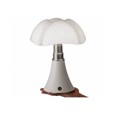 Image de Lampe Nomade LED Mini Pipistrello Cord Less H35cm Blanc Martinelli Luce