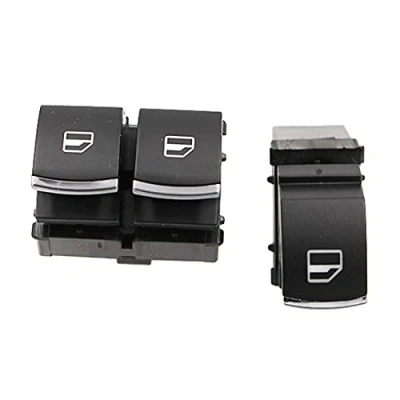 Image de Bouton de commutation fenêtre 5K3959857 5ND959855 pour VW Passat B6 Eos Golf 5 6 R32 GTI MK5 MK6