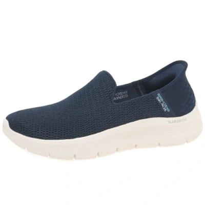 Image de Skechers Performance GO WALK FLEX SLIP IN Chaussures de course, Femme, Taille: 39.5, Navy Textile