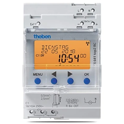 Image de Theben 6410100 Horloge programmable digitale TR 641 TOP2