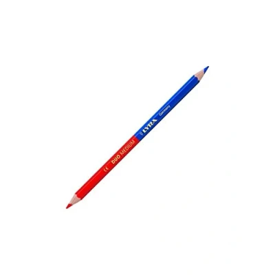 Image de LYRA Duo Médium Etui 12 crayons 2 mines (bleu/rouge)