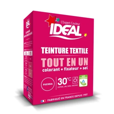 Image de Ideal Teinture Textile Tout en un 230 g Fuchsia