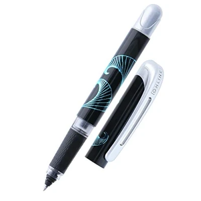 Image de Online College 12539/3D Stylo roller à cartouche d&#039;encre, cartouches d&#039;encre standard, technologie Magic Ball, poignée ergonomique douce au toucher, 1 pièce
