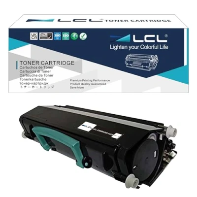Image de LCL Cartouche de Toner Remanufacturée 2330 2330D 2330DN 2350D 2350DN 593 10336 GT163 10337 XN009 DM254 (1 Noir) Remplacement pour Dell 2350