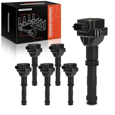 Image de Frankberg 6x Bobines d&#039;allumage Compatibles avec 911/Cabriolet/Targa 996 997 1997 2012 B.o.x.s.t.e.r 986 1996 2004 Cayman 987 2009 Remplacer# 99760210400