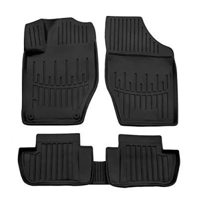 Image de Tapis De Sol En Caoutchouc Premium SCOUTT Peugeot 308 2007 2013 3D Design Résistant à l&#039;eau Flexible