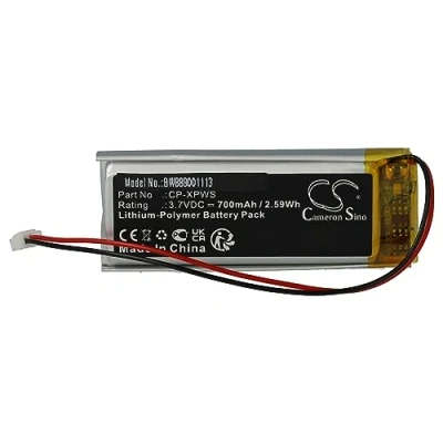 Image de vhbw Batterie Compatible avec XP Deus WS1, WS2, WS3, WS4, WS5 détecteur de métaux (700mAh, 3,7V, Li polymère)