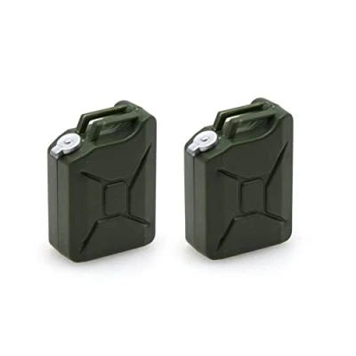 Image de 2Pcs Mini Outils de DéCoration RéServoir Carburant Simulation pour 1/8 1/10 RC Crawler Car Axial SCX10 TRX4 D90, Vert