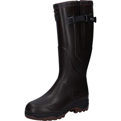 Image de Aigle Mixte Parcours 2 Iso Bottes bottines de pluie, Marron Brown Brun, 39 EU