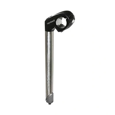Image de P2R (Cycle) Potence Route VTT a Plongeur 22,2 Noir l40mm pour Cintre 25.4mm (Longueur 230mm)