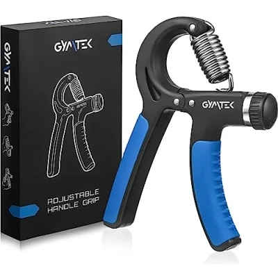 Image de Gymtek Poignée avec force réglable de 10 à 40 kg Appareil d&#039;entraînement des mains Entraînement avant bras Résistance doigts musculation