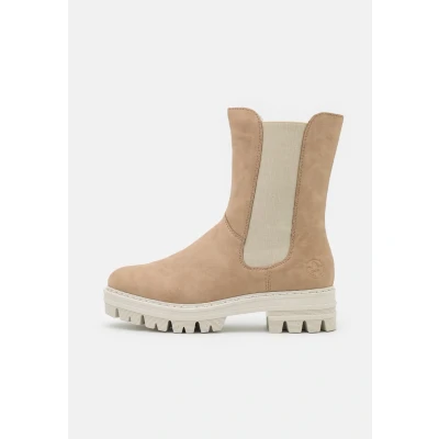 Image de Rieker Bottines à plateau, Femme, Taille: 40, Porzellan Imitation cuir/textile