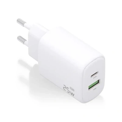 Image de Chargeur AISENS A110 0911 25W 1xUSB C PD3.0 A QC3.0 Blanc