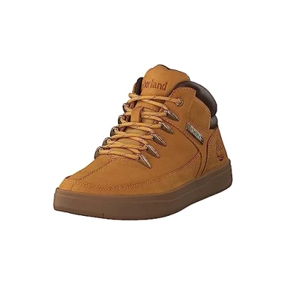 Image de Timberland Homme Davis Square Hiker Chaussure de randonnée, Jaune (Wheat Nubuck), 47.5 EU