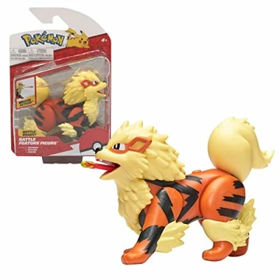 Image de Pokemon Sélection Battle Feature Figures Figurine d&#039;action Amovible de Luxe, Chiffres du Jeu:Arcanin