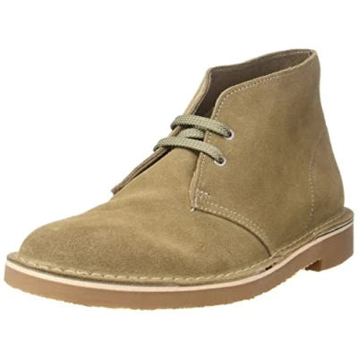Image de Clarks Homme Bottine Chukka, Daim, Daim Sable, 41.5 EU