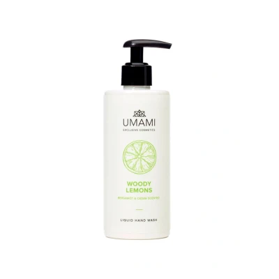 Image de Umami Exclusive Cosmetics Gel Douche Woody Lemons Savon mains liquide