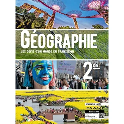 Image de Géographie 2de (2019) Manuel élève: Les défis d&#039;un monde en transition Livre d’occasion Correct