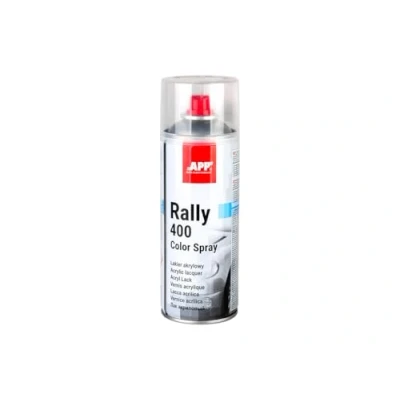 Image de APP Rally 400 Color Spray vernis transparent brillant Bombe peinture incolore pour toutes les surfaces avec une haute couverture ml