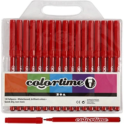 Image de Marqueurs à base d&#039;eau dans de jolies couleurs très couvrantes. Sèchent rapidement. Capuchons ventilés. Réf 373540