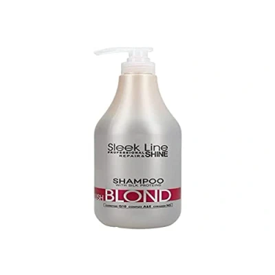 Image de Stapiz Sleek Line Blond Blush Shampoo, lot de 1 (1 x 1000 ml)