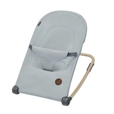 Image de Maxi Cosi Loa, Transat bébé, pliage ultra compact, 2 positions d&#039;inclinaison, bébé léger, tissus 100% recyclés, Naissance à environ 6 mois, 0 9 kg, Beyond Grey