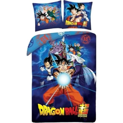 Image de Parure housse de couette Dragon Ball Super 140x200 cm et Taie d&#039;oreiller