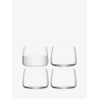 Image de LSA Metropolitan MW01 Lot de 4 verres sans pied Transparent 360 ml Passe au lave vaisselle