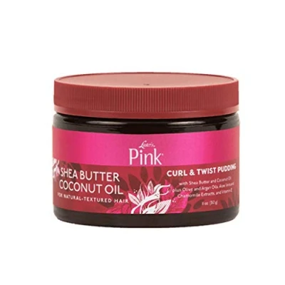 Image de Lusters Pink Beurre de karité et l&#039;huile coco Curl Pudding 11 onces