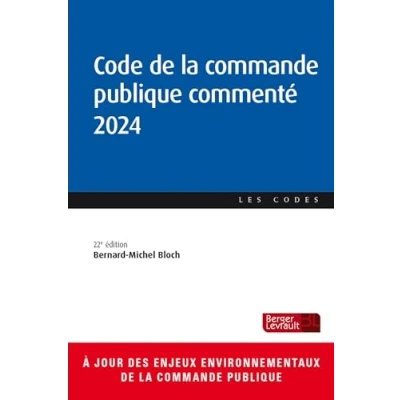 Image de Code de la commande publique commenté 2023 (21e éd.)