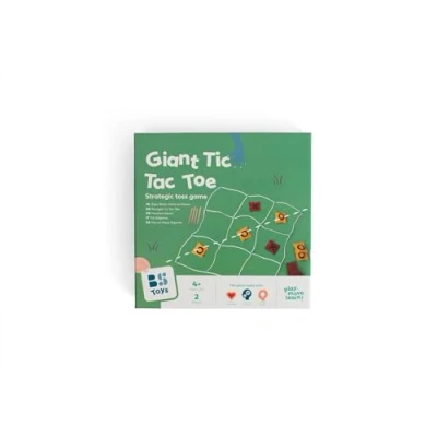 Image de Buitenspeel BS Toys GA263 Morphion Jeux à Lancer Pour L&#039; extérieur Anniversaire D&#039;enfant Sacs Remplis de Sable 4 Bâtons en Bois Cadre Coton Vert &amp; Orange 70 x cm