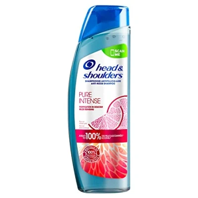 Image de Head &amp; Shoulders Pure Intense Purification En Douceur Shampooing Antipelliculaire Aux Agrumes Jusqu’à 100% des pellicules éliminées 6x250ml