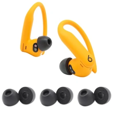 Image de Comply Foam TW 400 C TrueGrip Pro Lot de 3 paires d&#039;embouts d&#039;oreille en mousse à mémoire forme pour JLAB, Bowers &amp; Wilkins PI7, PI5, Technics EAH AZ70, Tune 125TWS, petits, noirs, embouts