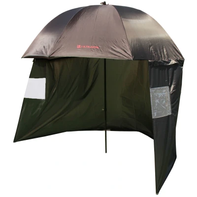 Image de Parapluie de pêche Vert avec panneau latéral Ultimate 45&#039;&#039; Umbrella with Side Sheet