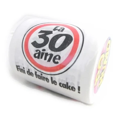 Image de Les Trésors De Lily [H7073] Rouleau WC &#039;30 ans&#039;