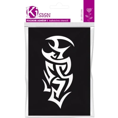 Image de Pochoirs marque tribal 2 noir dessins parfaits