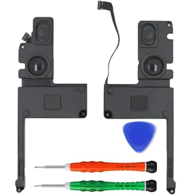 Image de MMOBIEL Ensemble d&#039;enceintes Gauche et Droite de Rechange Compatible avec MacBook Pro 15&quot; Retina A1398 No. 609 0336 A 2012 2015