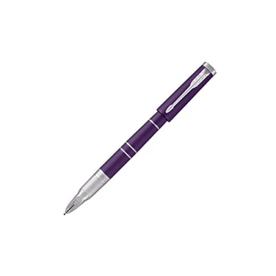 Image de Parker 1931460 Ingenuity 5TH Deluxe Stylo plume pointe moyenne avec recharge d&#039;encre Noir/Bleu Violet