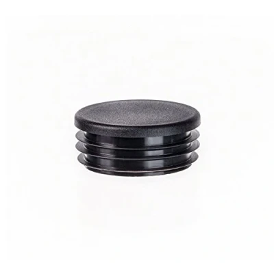 Image de EMFA Bouchon pour Tube Rond 38 mm 10 pièces Noir Capuchon 3,8 cm