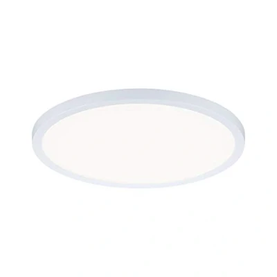 Image de Paulmann 93056 Areo VariFit IP44 Panneau LED encastrable à 3 Niveaux 230 mm Rond avec 1 x 16 W intensité Variable Blanc Plastique 4000 K