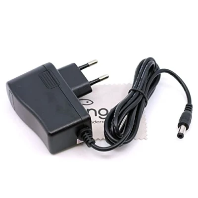 Image de Chargeur Compatible Rowenta Air Force Extreme RH8758WL RH8770WU RH8771WS RH8773WU RH877501 RH8775WS RH8776WP (Remplace RS RH5275 SSC 18PEU360040) avec mungoo Chiffon de Nettoyage d&#039;écran