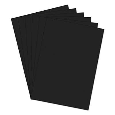 Image de Blake Paper A4 210 x 397 mm Carte Noire Épaisse 330g/m² (CABK330A4) Paquet de 50