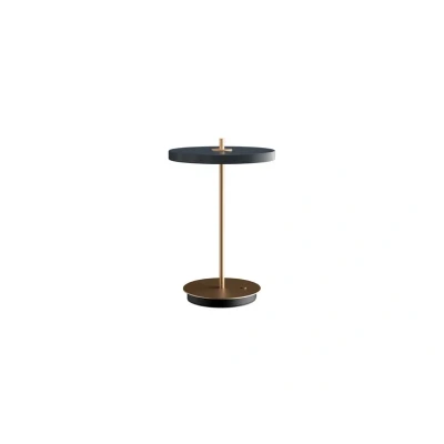 Image de UMAGE lampe de table LED rechargeable Asteria Move anthracite/laiton 31cm