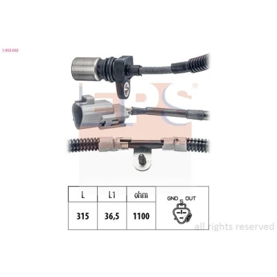 Image de EPS 1.953.502 Capteur d&#039;impulsions Made in Italy OE Equivalent TOYOTA: Avensis III Berline, Corolla Verso, Auris 5 portes, LEXUS: IS 2