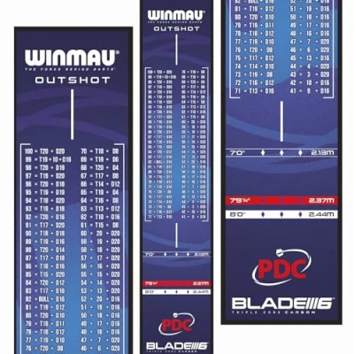 Image de Winmau Outshot Soft Feel Dart Mat