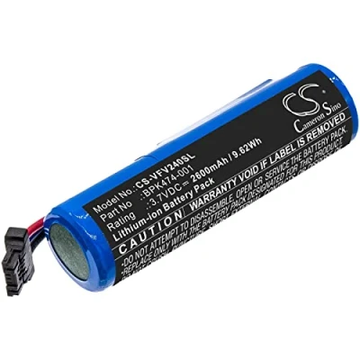 Image de TECHTEK Batteries Compatible avec [Verifone] 3GBWC, V240m Plus remplace BPK474 001 FBA