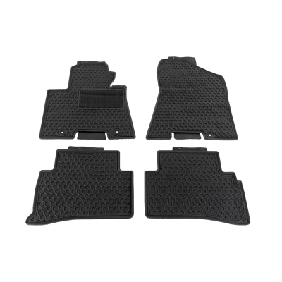 Image de VAICO V52 0391 Ensemble de tapis sol Caoutchouc avant et arrière 4 noir Sur mesure HYUNDAI: Tucson