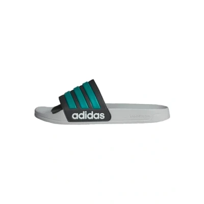 Image de adidas Mixte Adilette Shower Slides Tongues, Core Black Pure Teal Grey Two, 48 2/3 EU